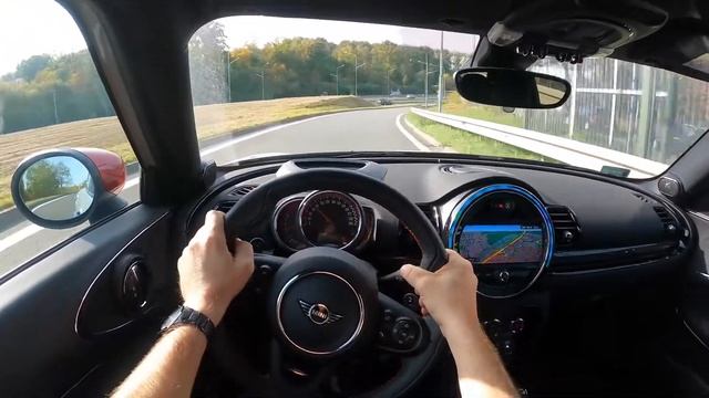 Mini Clubman F54 John Cooper Works  306 HP  POV Test Drive