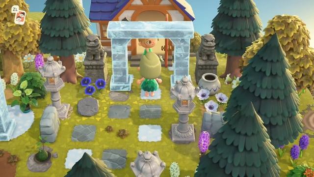 TINKERBELL INSPIRED ISLAND | Island Tour: whimsical fairycore | Animal Crossing: New Horizons смотреть онлайн