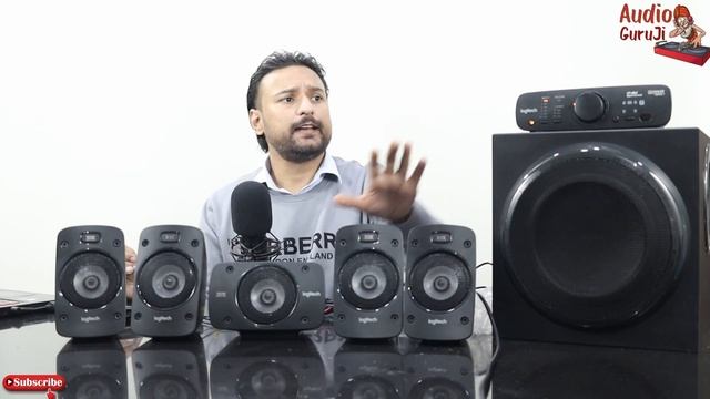 Logitech Z906 THX 5.1 HOME THEATER | 5.1 Surround Sound System | Logitech Z906 Sound Test #logitech