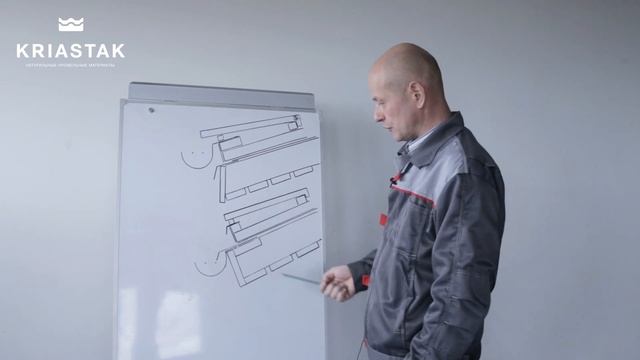 Монтаж карнизного свеса кровли для натуральной цементно-песчаной черепицы KRIASTAK смотреть онлайн