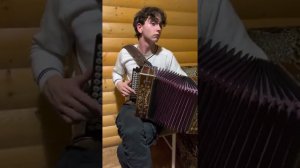 Молодой гармонист Илья Хватков. Наигрыши
