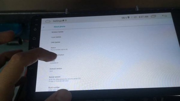 Convex M series Android GPS 1280x720px QLED Touch Screen Player Full Function with Unbox