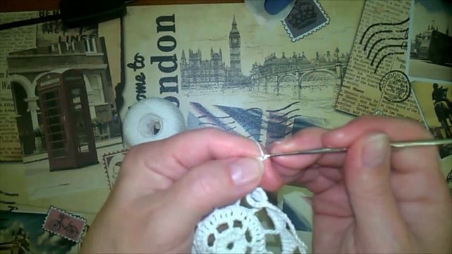 Восторг!!! Новогодний шар! Вяжем крючком))) смотреть онлайн