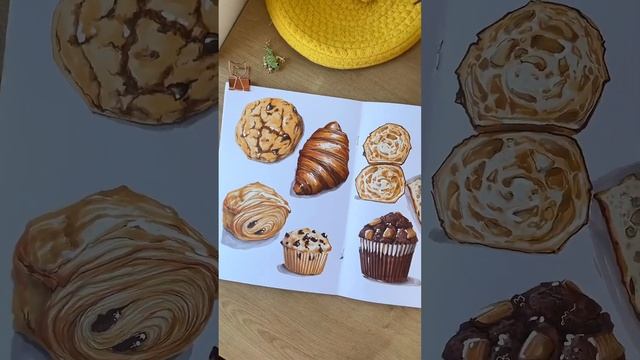 Жуки или булочки? Новые уроки, подробнее в комментариях #урокрисования #спиртовыемаркеры #маркеры смотреть онлайн