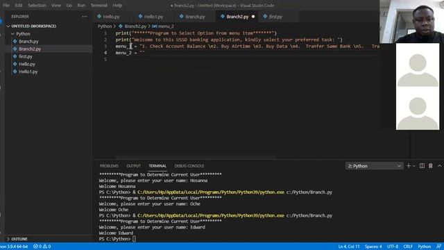 Introduction to Programming Using Python Session 3 смотреть онлайн