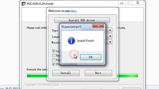 Установка плагина LaserWork (RDCAM) в Corel Draw X6 смотреть онлайн