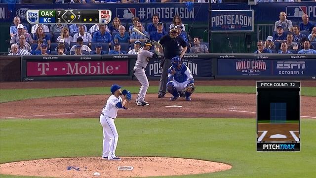 2014 AL Wild Card Game (Athletics vs. Royals) | #MLBAtHome смотреть онлайн