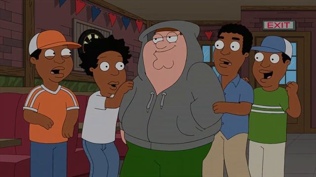 Family Guy - "Looping GIF of Black Teens" смотреть онлайн