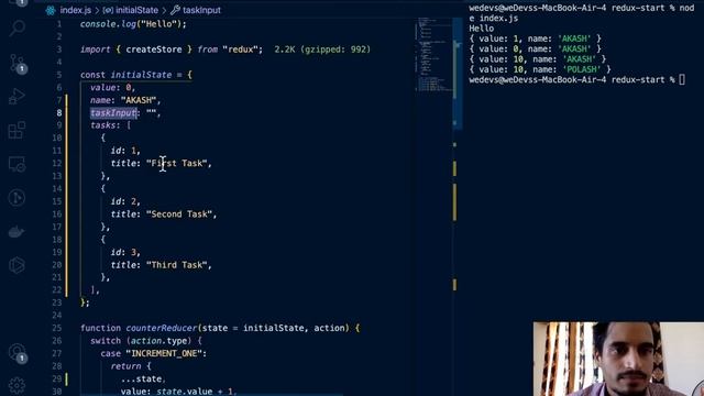 #4 Redux Beginner to Advanced Tutorial - Change Complex State in Redux Tutorial - React Basic to Pr смотреть онлайн