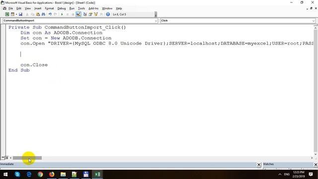 Import Data from Excel Worksheet to MySQL Database with VBA смотреть онлайн