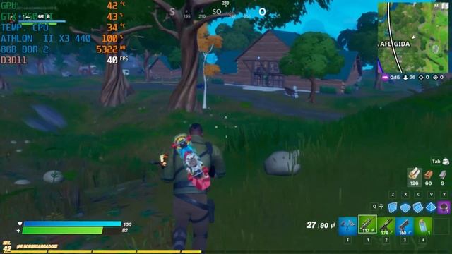 AMD ATHLON II X3 FORTNITE ???? / GTX 750 Ti / PC LOW COST / RENDIMIENTO / PC BARATA смотреть онлайн