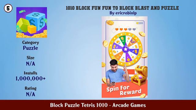 Top 10 Block Puzzle Tetris 1010 Android Games смотреть онлайн