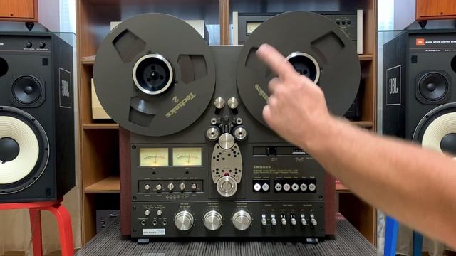 Магнитофон TECHNICS RS-1700 демонстрация работы смотреть онлайн