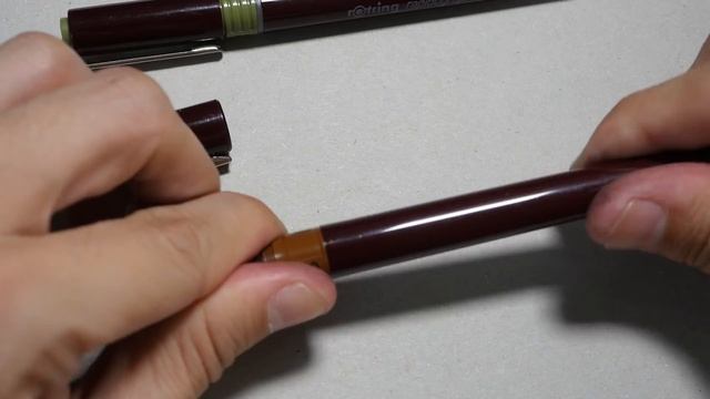 Rotring Rapidograph vs Isograph смотреть онлайн