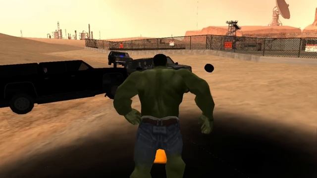 What Happens If You Follow Him in GTA San Andreas!HULK SCRIPT MOD