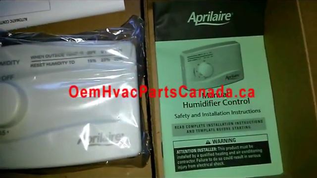 Humidistat 4655 Aprilaire Thermostat Manual Controller смотреть онлайн