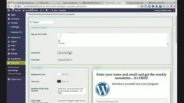 Free WordPress Popup Plugin: PopupAlly Live Demonstration смотреть онлайн