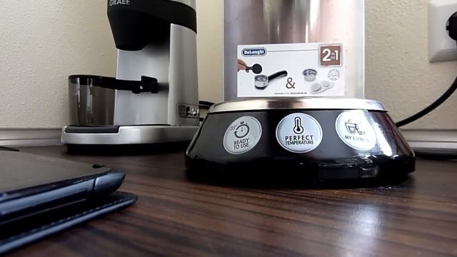 Graef CM 800 + DeLonghi EC 680M смотреть онлайн