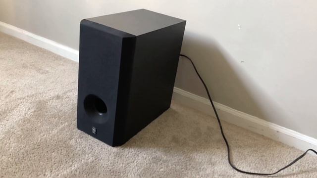 Yamaha SW-201 Home Theater Powered Active Subwoofer смотреть онлайн