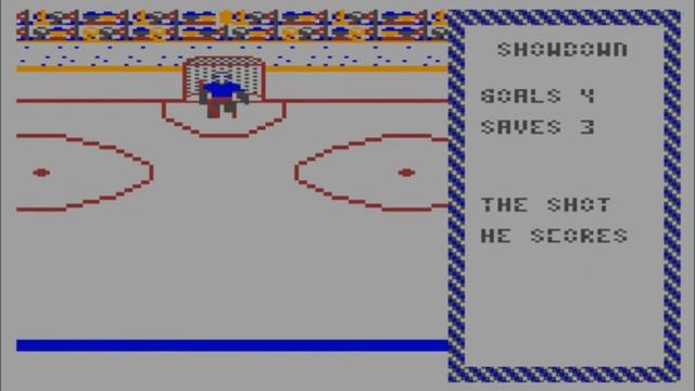 Showdown Hockey! for the Atari 8-bit family смотреть онлайн