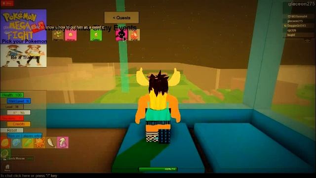 How to Shadow Jirachi on Pokemon Mega Fight ( Roblox ) смотреть онлайн