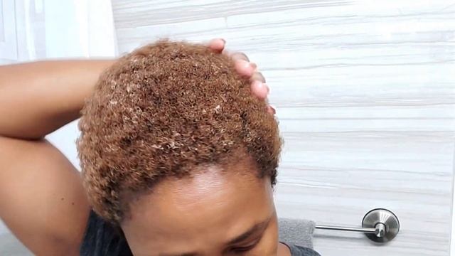 Ditch the Hair Tools! Perfect TWA 4C Curls with Just Gel & Hands Results fire смотреть онлайн