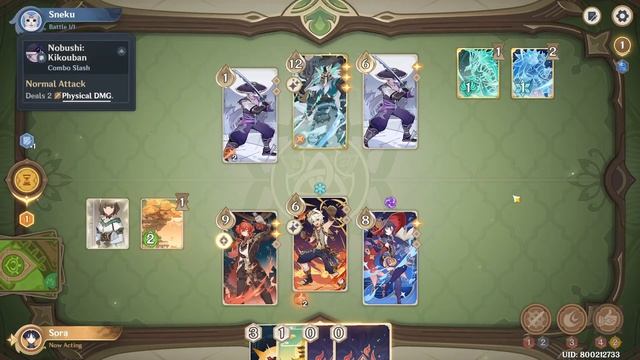 【Genshin Impact】Maguu Kenki Character Card in TCG Tavern Challenge смотреть онлайн