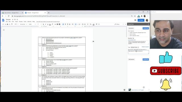 Convert Word Document to Google Forms | How to Convert a Word file to a google form directly | 2021 смотреть онлайн
