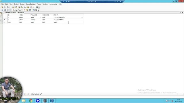 Connecting Ms-SQL Server and Delegating user rights for each button |VB-NET TIPS смотреть онлайн