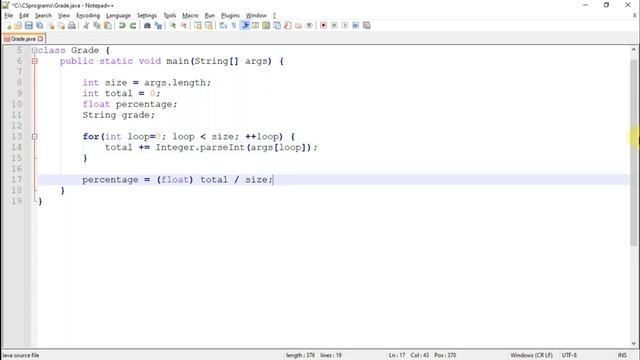 Student Grade using Command-Line Argument | Java Programming | Practical Program 03 смотреть онлайн