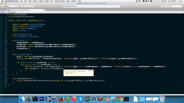 A star Pathfinding (E02： node grid) смотреть онлайн