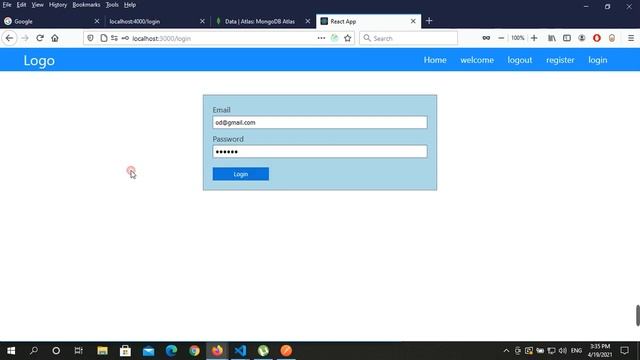 MERN register and login | frontend logout protected route | FINAL TUT #08 смотреть онлайн