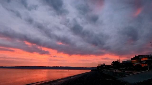 Bloody Sunset | Dawn |Timelapse | Red sunset смотреть онлайн