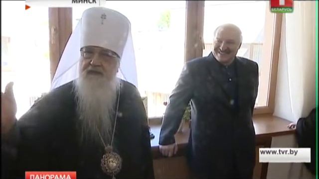 Лукашенко посещает митрополита Филарета 19 мая 2015 (Панорама) смотреть онлайн
