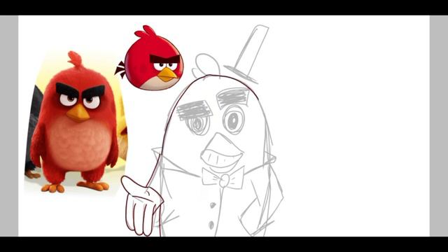 FanArt Red BillCipher BillSans SpeedPaint #11