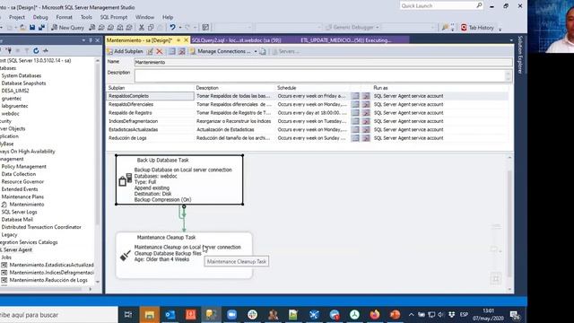 Plan de Mantenimiento de una Base de Datos SQl Server 2016 смотреть онлайн