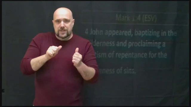 ASL Christians: Afternoon Sermon - Proclaiming the King (Mark 1:1-8) смотреть онлайн