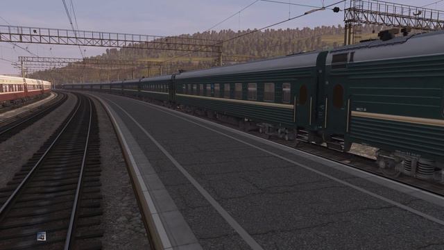 Trainz19 Гонки поездов, и подборка поездов. 1440p
