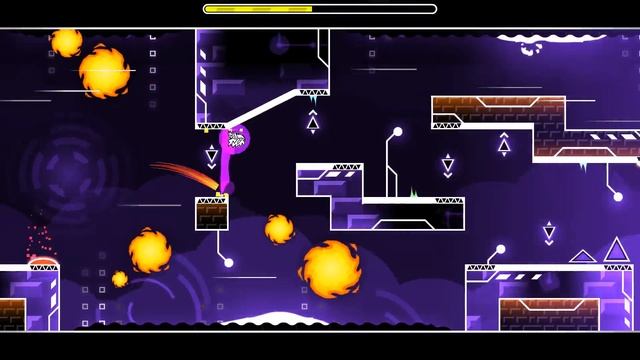 "Running in the 90s" (Demon) by Danzmen [All Coins] | Geometry Dash 2.11 смотреть онлайн