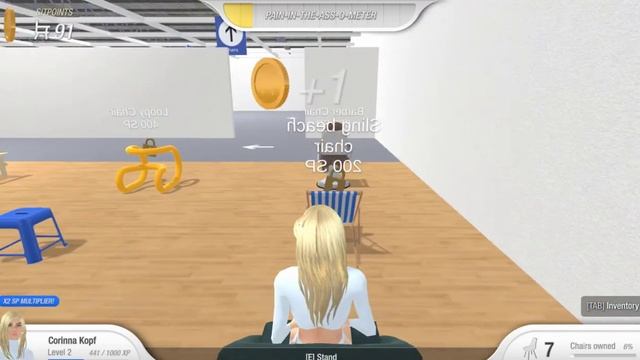 Chair Simulator Gameplay and Review. Buy some Chairs. Become a Chair смотреть онлайн