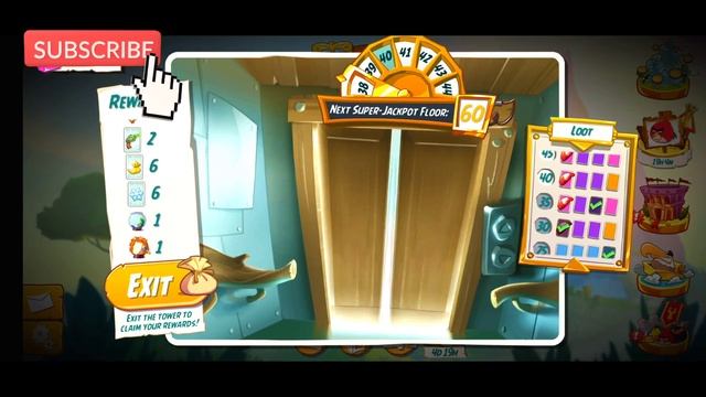 Angry Birds 2 Tower Of Fortune Jackpot Egg||Angry Birds 2 Tower Of Fortune Floor 60 Trick смотреть онлайн