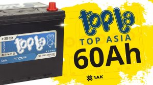 Topla TOP Asia 60 Ah: технические характеристики аккумуляторной батареи