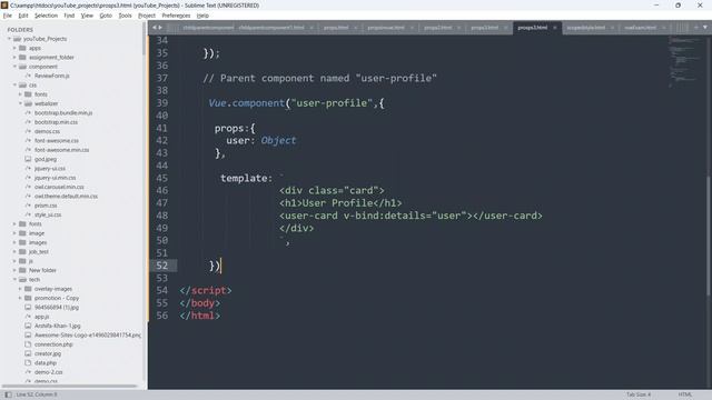 How Parent Component Passes Data To Child Component Using Props in Vue.js | Vue.js Props. Part - 6 смотреть онлайн