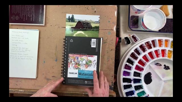 The Watercolor Value Sketch/ Plan your painting using a value sketch смотреть онлайн