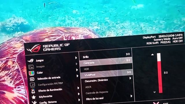 Segunda configuración Asus PG32UQ смотреть онлайн