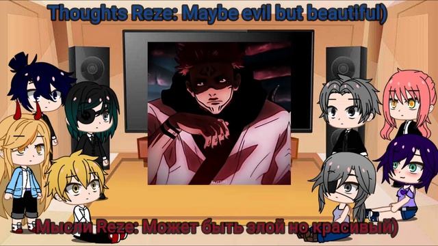 Chainsaw Man react to Jujutsu Kaisen (Part 1/?) Человек бензопила реакция на Магическую битву. смотреть онлайн