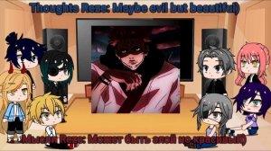 Chainsaw Man react to Jujutsu Kaisen (Part 1/?) Человек бензопила реакция на Магическую битву.