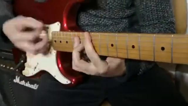 1993 Fender ST43 Red Car Stratocaster Japan смотреть онлайн