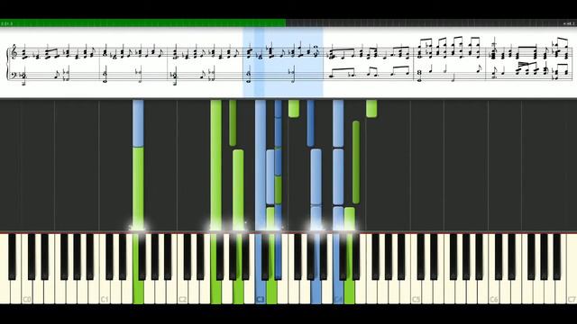 Adele - Skyfall [Piano Tutorial] Synthesia смотреть онлайн