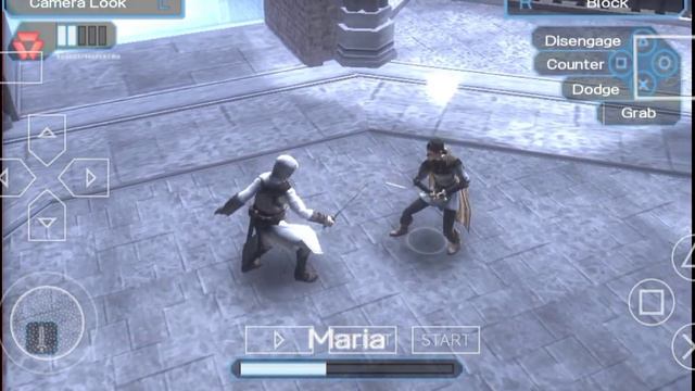 Assassin's Creed PSP game walkthrough cutscene gameplay on Android device смотреть онлайн